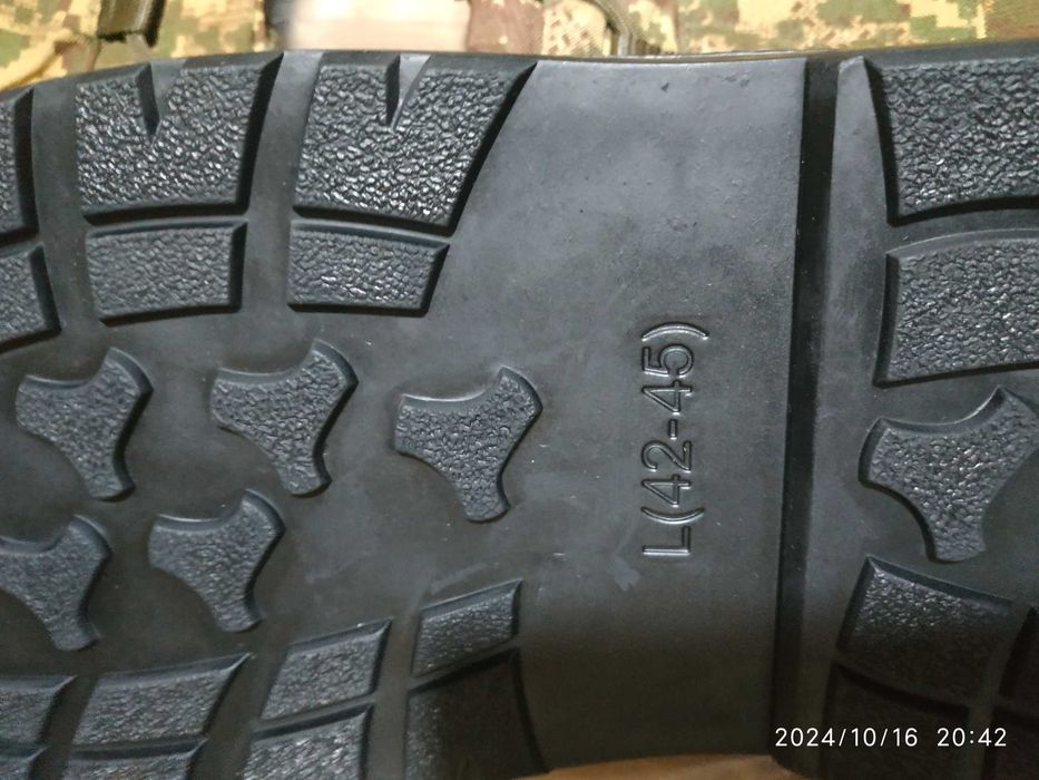 Бахіли тактичні водозахисні на взуття Розмір: L(42-45)