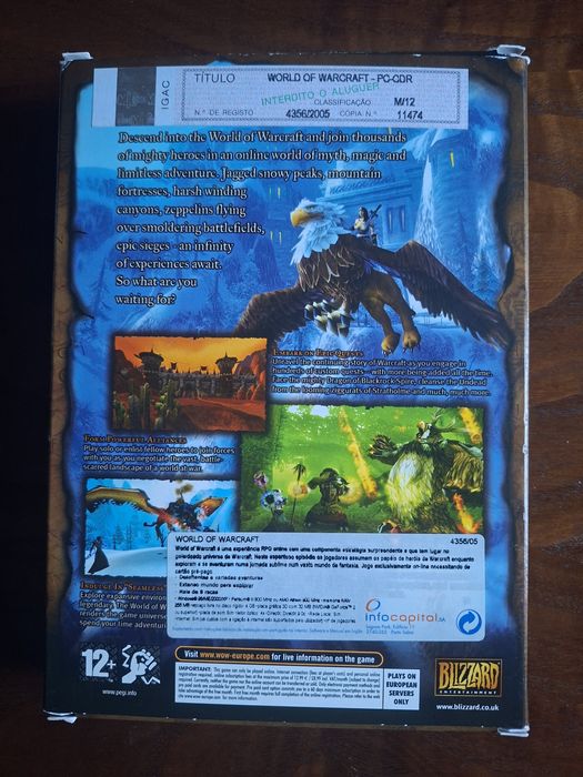 World of Warcraft PC – Edição Original Completa (2004)