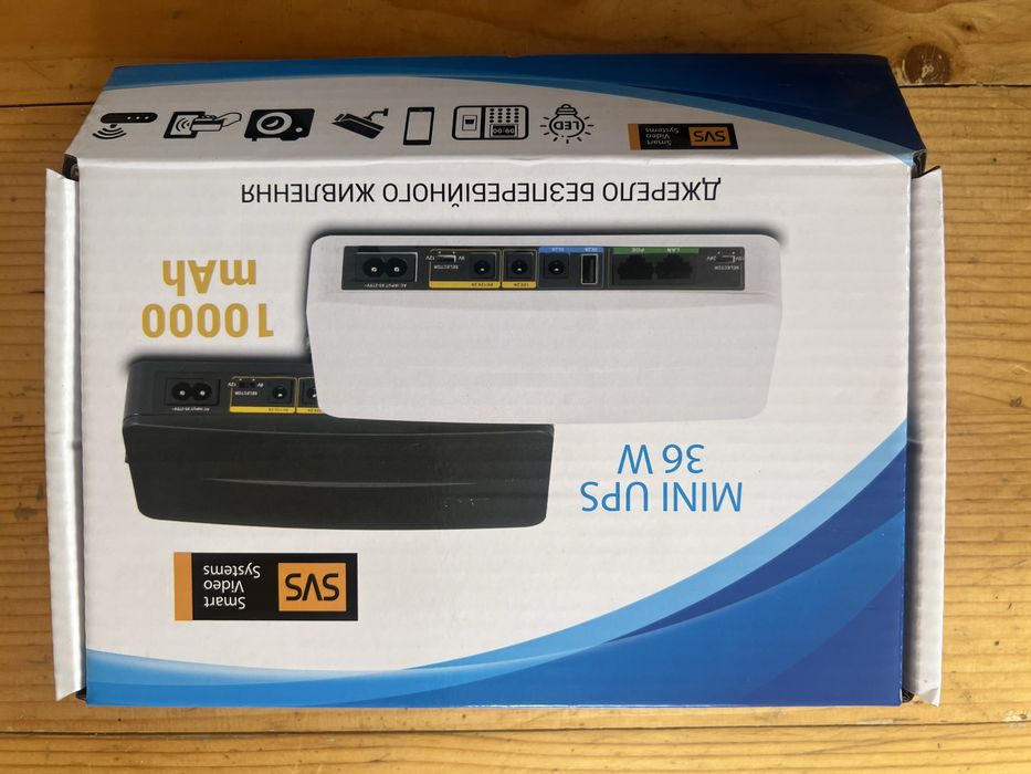 Блок безперебійного живлення miniUPS Seven36w