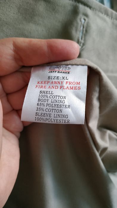 Dwurzędowy nowy płaszcz męski rozm. XL