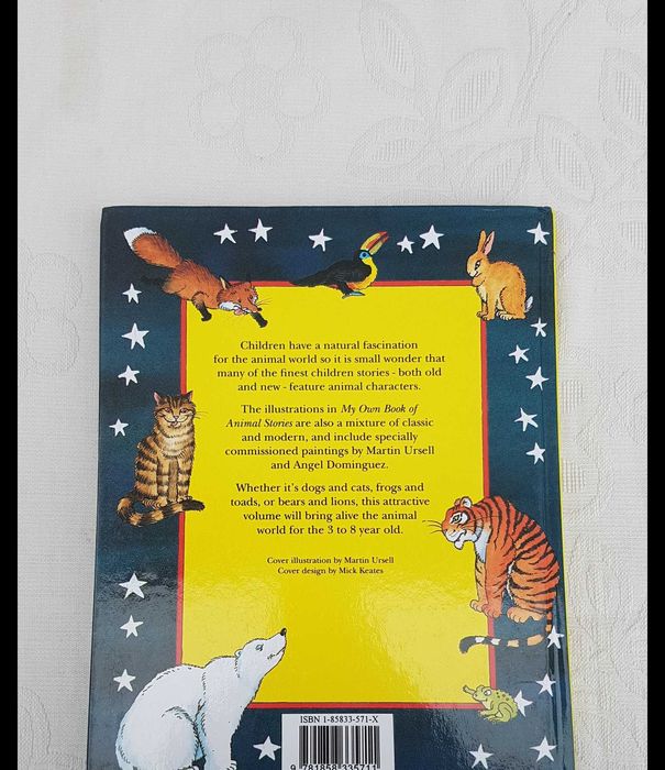 Книга англійською для дітей My Own Book of Animal Stories