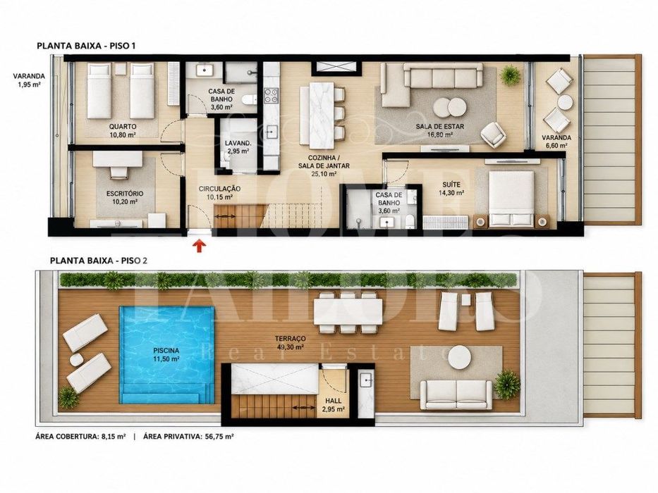 Apartamento T3 no Pestana Porto Covo Village.