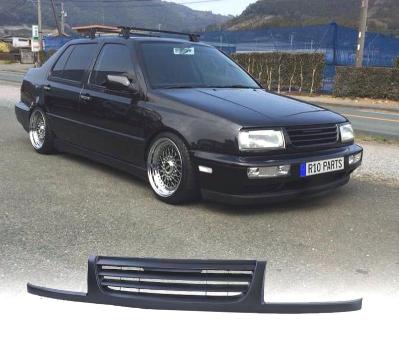 GRELHA FRONTAL VOLKSWAGEN VW VENTO 92-98 PRETA SEM SÍMBOLO