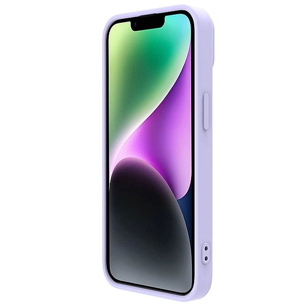 Nillkin CamShield Silky Silicone Case etui iPhone 14 Plus pokrowiec z