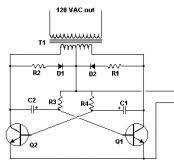 Transformator z mikrofali 700W