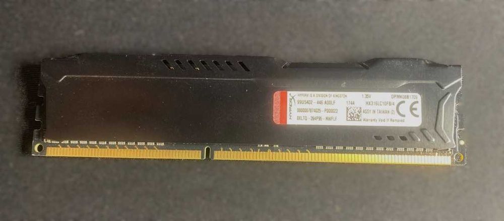 Kingston HyperX Fury Black DDR3L 4GB 1600MHz (HX316LC10FB/4)