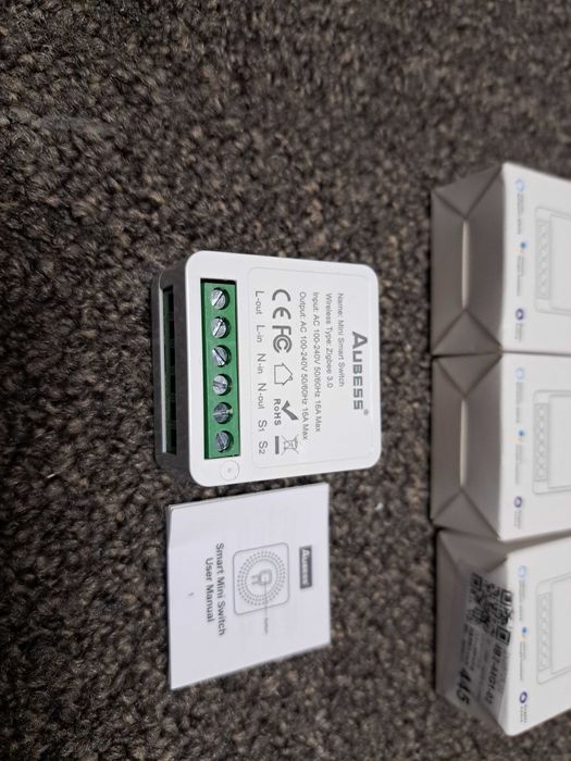 Przekaźnik Zigbee Aubess Tuya Smart Life