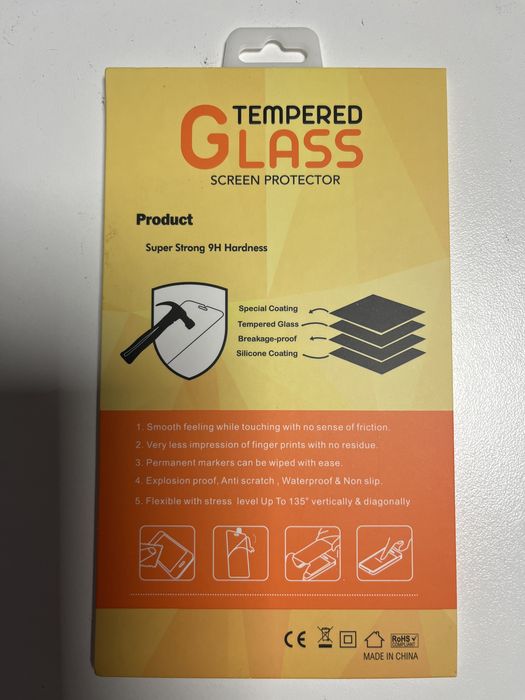 Protetor de ecrã iPhone 5, 5S, 5C e SE