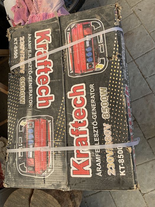 Німецький генератор kraftech kt 8500