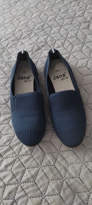 Wsuwane półbuty/lordsy Jana soft 39