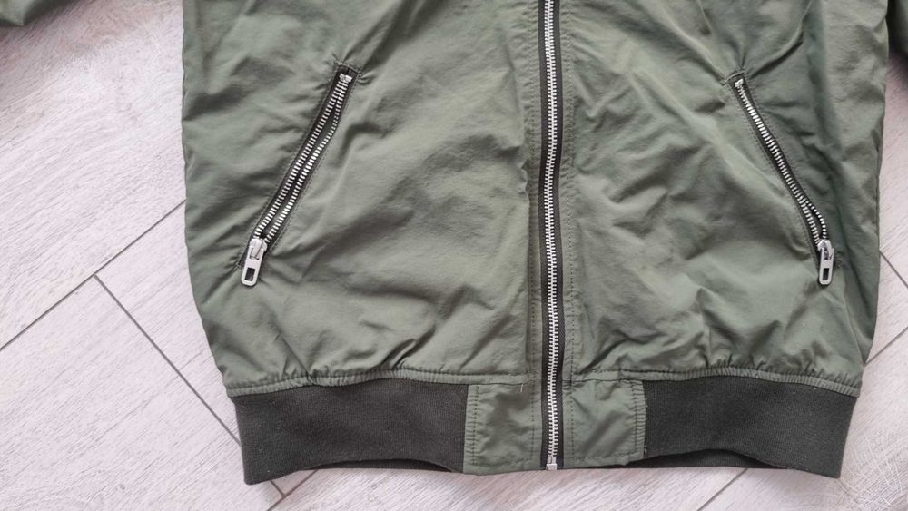 Kurtka Bomberka H&M Nowa Damska S M Zielona
