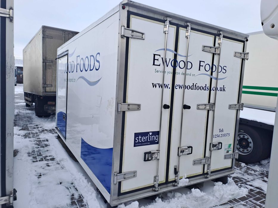 Будка-рефрижератор 4,37 м з підрамником б/у 2016 р. в.