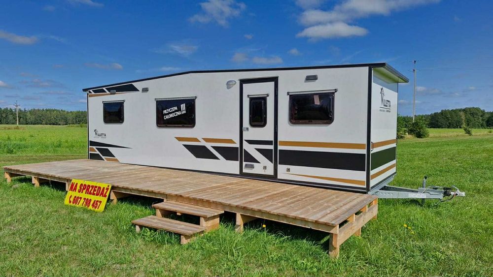 Niewiadów VILLETTA  MOBILNY DOMEK 6 osob. VILLETTA  Mega lekki TINYHOUSE . Zarejestrowany!
