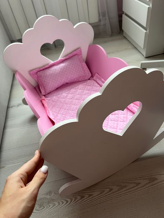 Ліжечко для ляльки попса