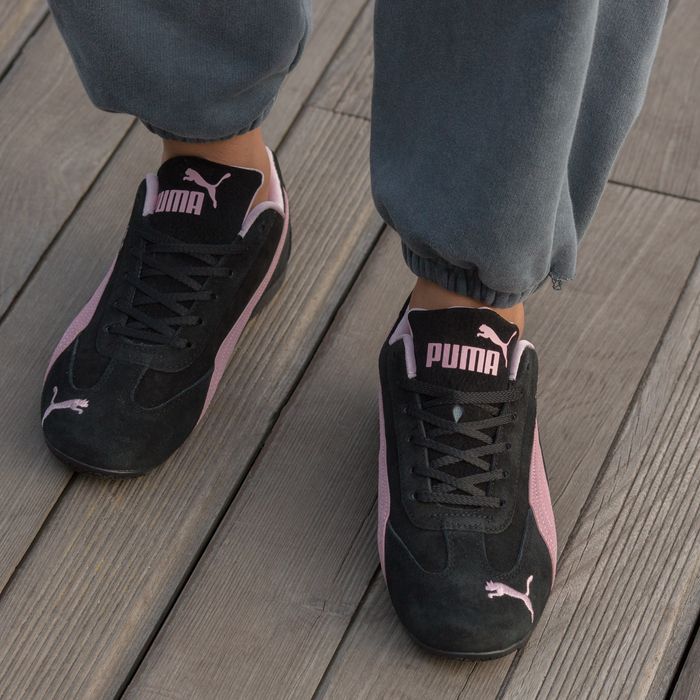 Кросівки Puma Speedcat Black/Pink premium | Кроссовки жіночі