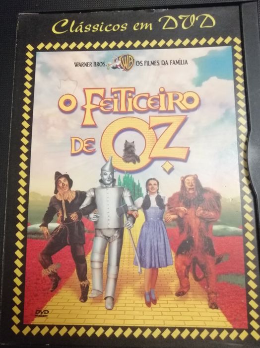 O Feiticeiro de Oz - dvd caixa snapercase