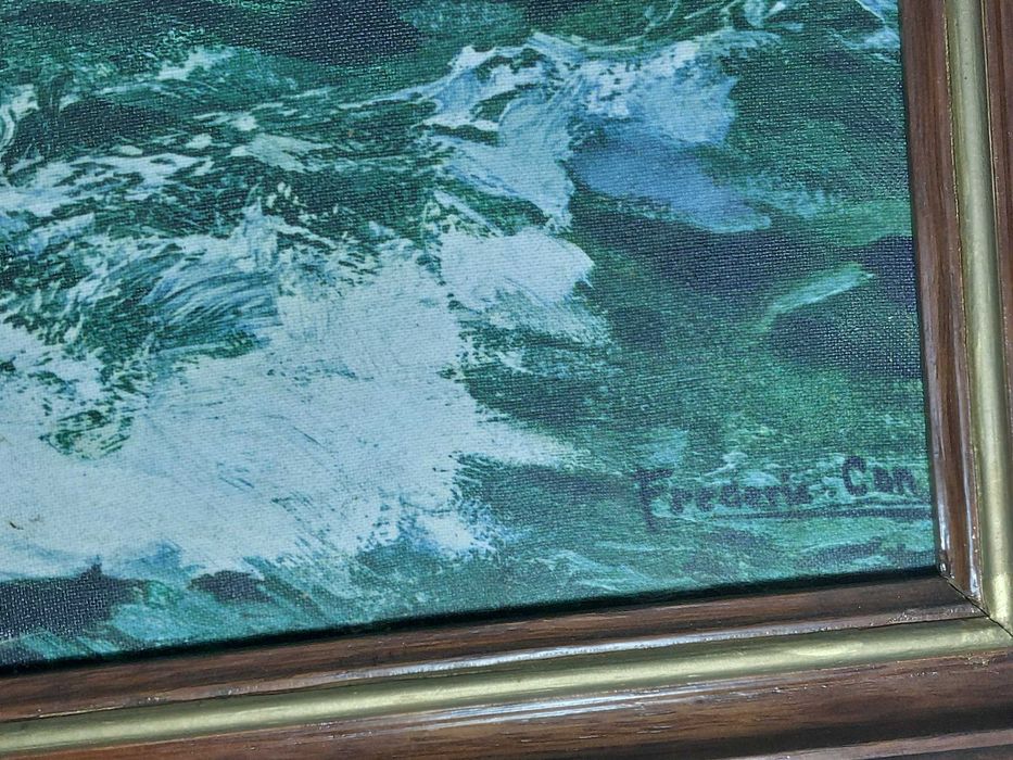 Quadro Pintado a Oleo sobre Tela - Frederic Con