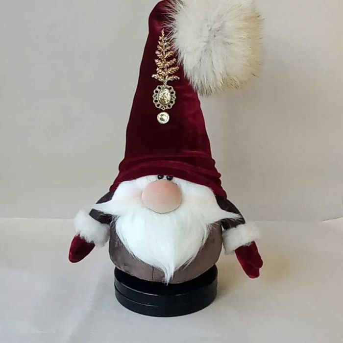 Гном новогодний. Гном ручної роботи. Гном. Новогодний подарок.