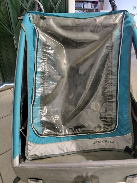 Atrelado bicicleta Qeridoo para 2 crianças