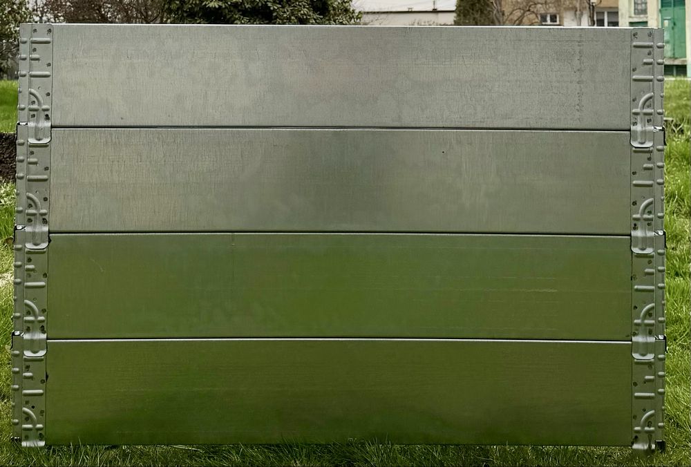 DONICE METALOWE skrzynie do ogrodu grządki skrzyniopaleta ocynkowane