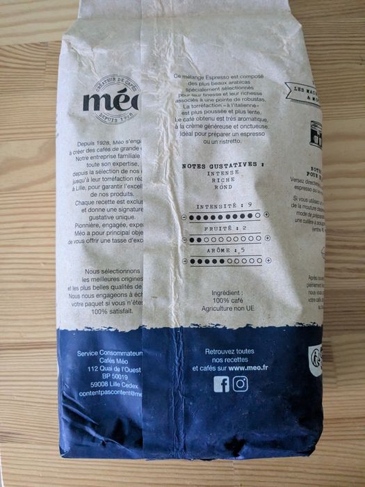 Кава в зернах з Франції для гурманів, Karte noire та meo,