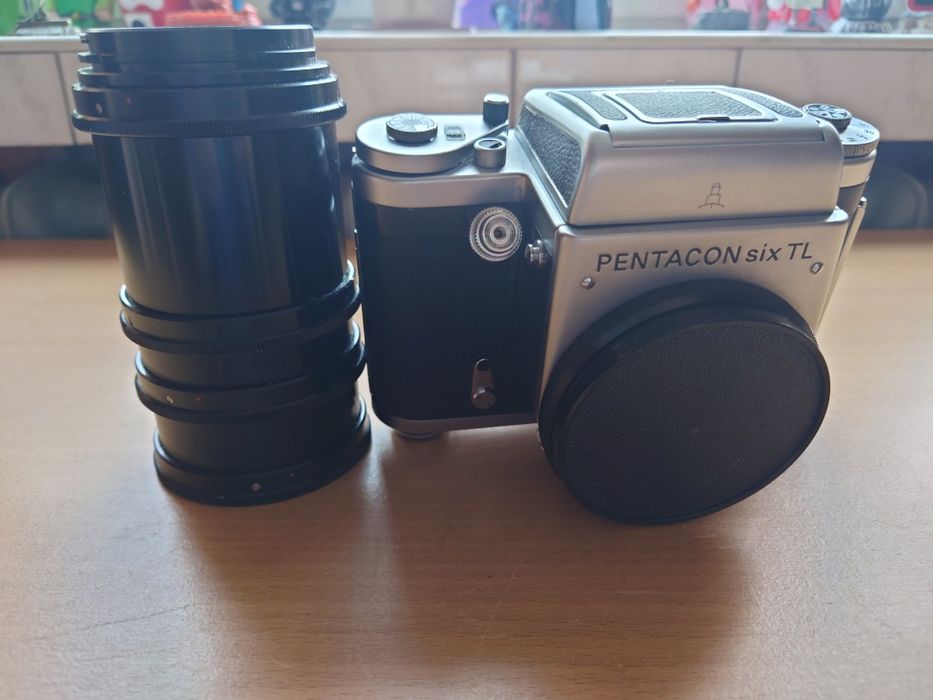 Pentacon SIX TL + pierscienie macro