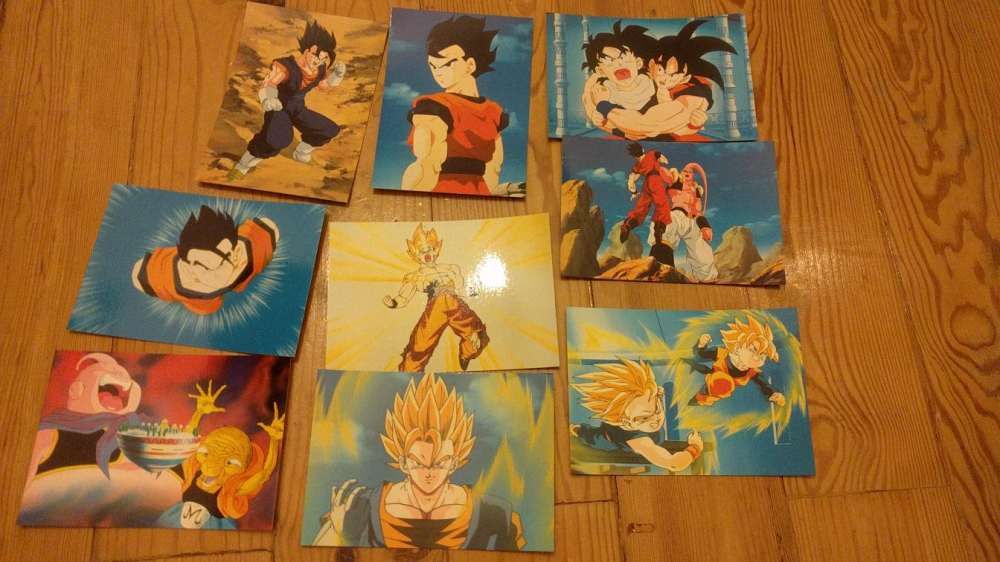 Dragon Ball Z Coleção Postais Completa