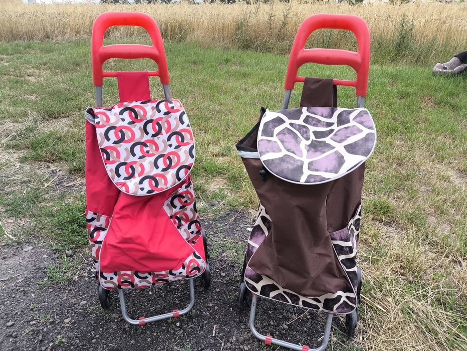 Wózki zakupowe materiałowe