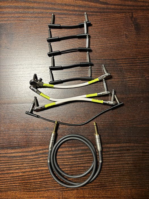 Kable do gitary, basu, kabel, jack jack