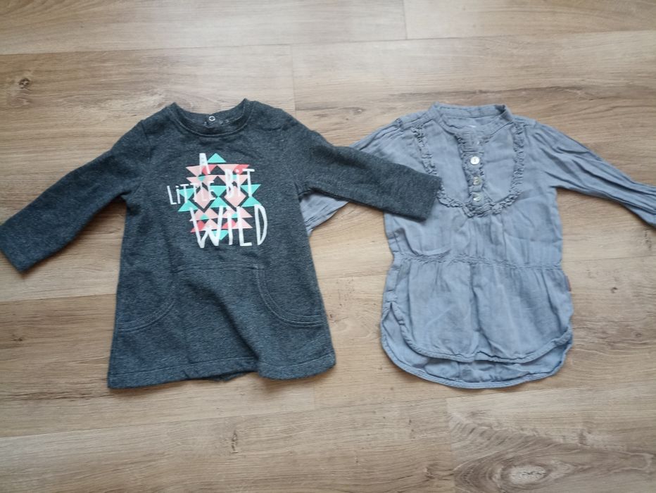 Sukienka/tunika komplet 74/80