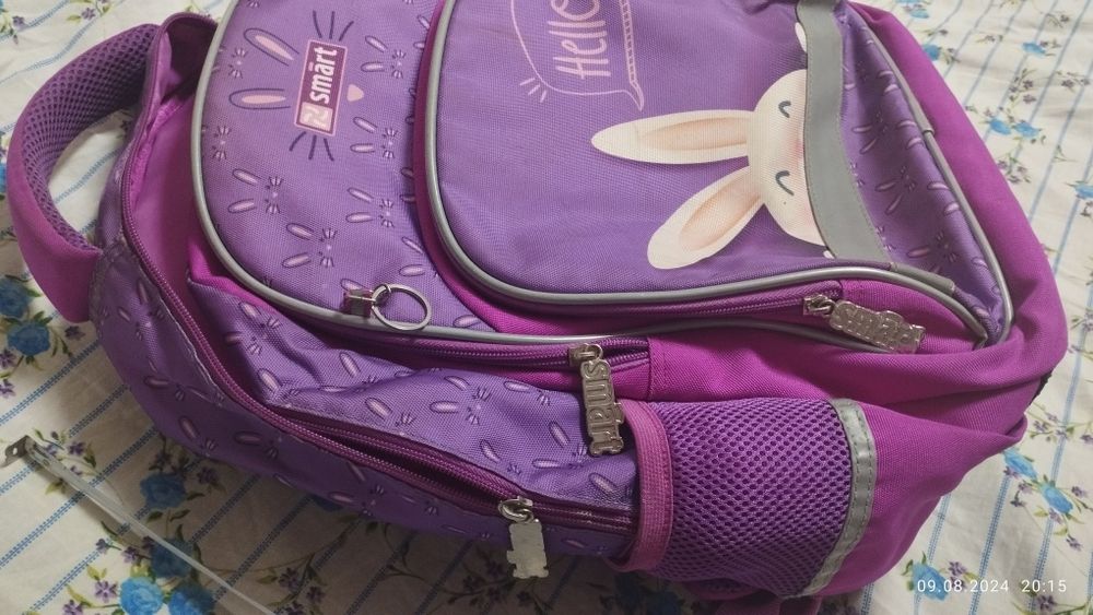 Рюкзак smart,школьный для девочки 7-10 лет‼️