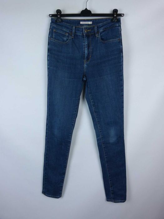 Levi`s 721 high rise skinny spodnie dżins W29 / L32 - M