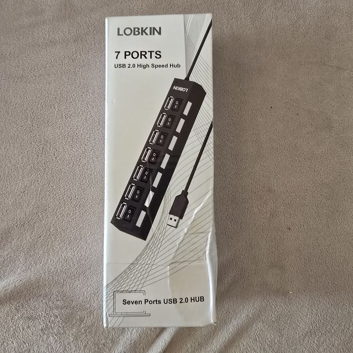 Rozdzielacz USB Lobkin  7 portów