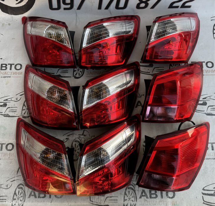 Ліхтарі Nissan Qashqai j10 Стопи Ніссан Кашкай ДЕФЕКТНІ
