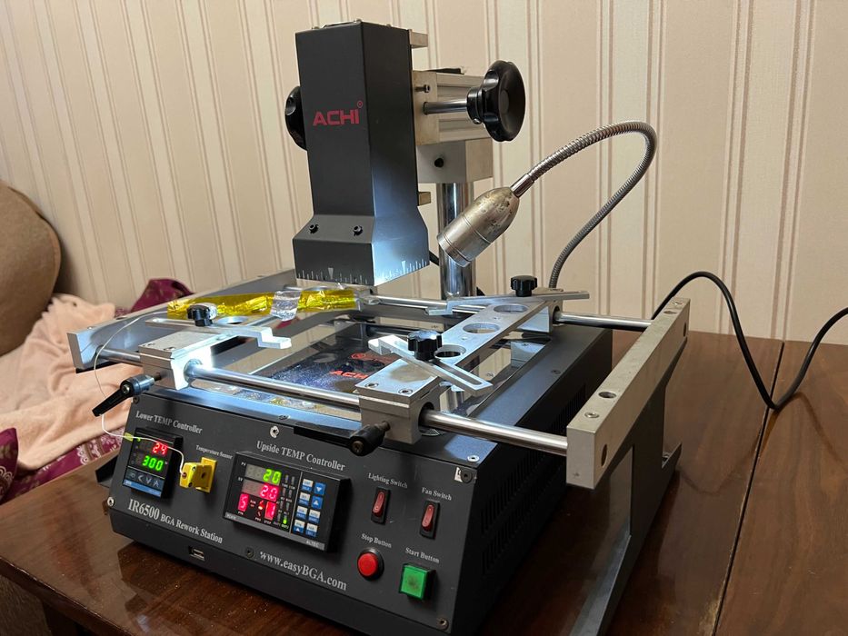 Инфракрасная паяльная станция ACHI IR6500 программируемая + штатив