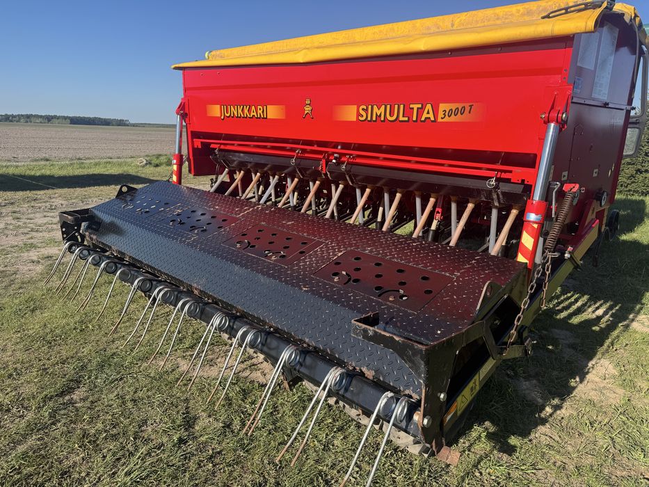 Сівалка Зернова Дискова 3-метри Simulta Junkkari 3000T як Vaderstad