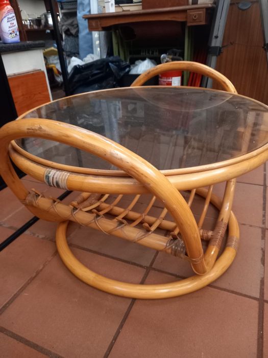 Mesa de centro em verga