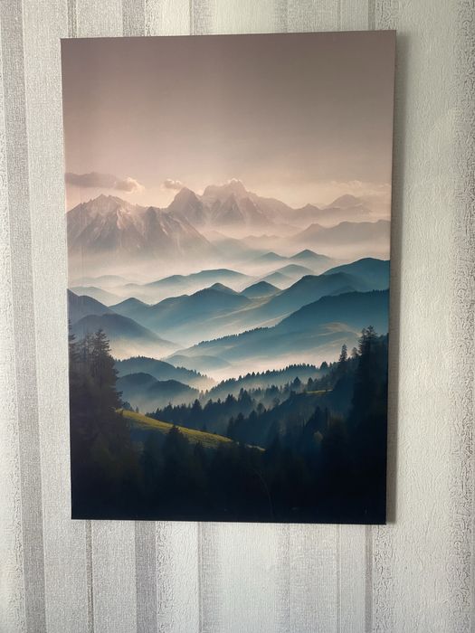 Продам картину еко - холст 120 см на 80 см преміум + лак