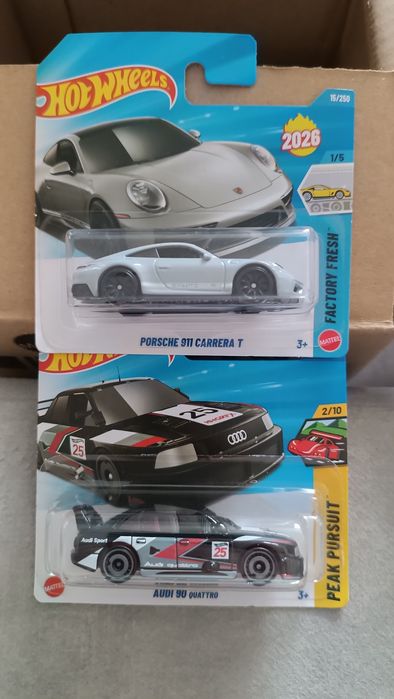 Audi Porsche Hot Wheels 2 sztuki