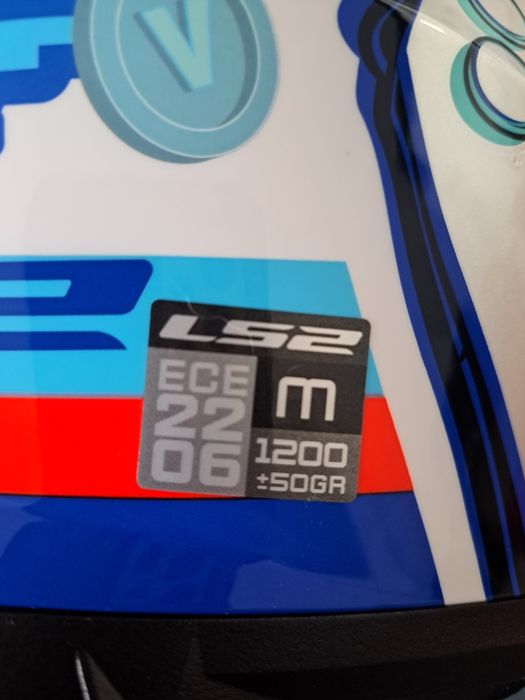Capacete  moto Ls2 tam M criança como novo