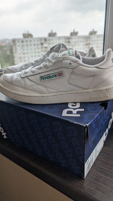Кросівки білі чоловічі Reebok Classic (оригінал)