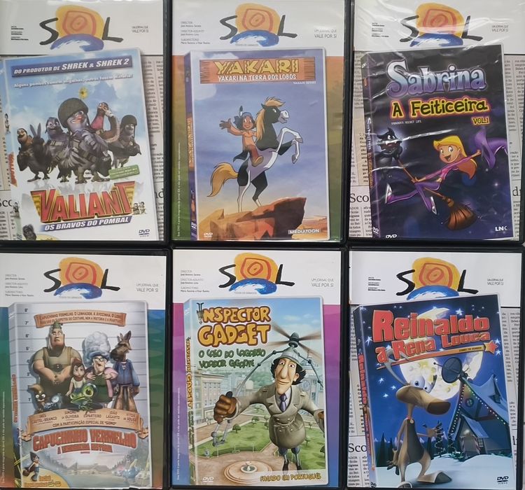 DVD - Filmes Infantis