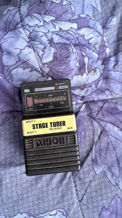 Pedal Arion Stage tuner