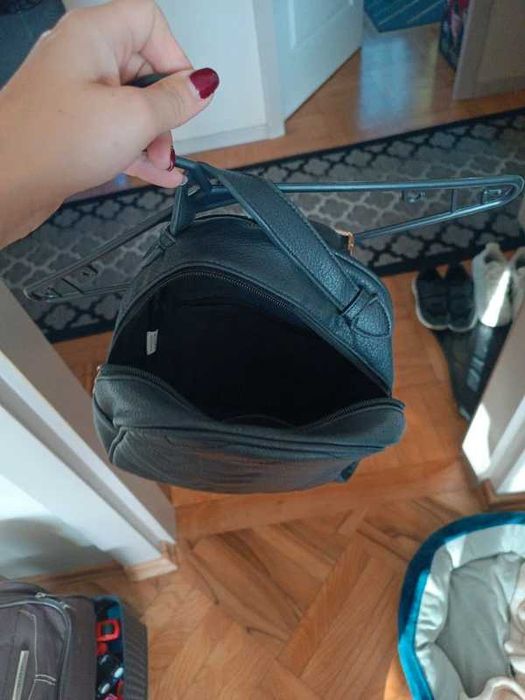 Czarny plecak elegancki