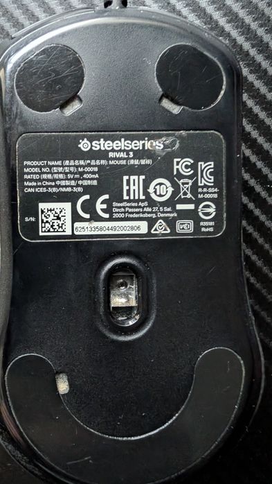 Myszka gamingowa Rival 3