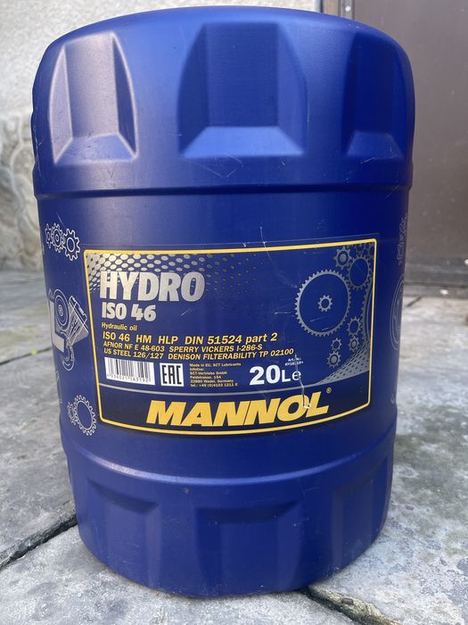 Mannol 20 л, гідравлічне мастило