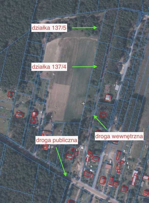 Działka budowlana 2000 m2 Stare Bosewo Długosiodło