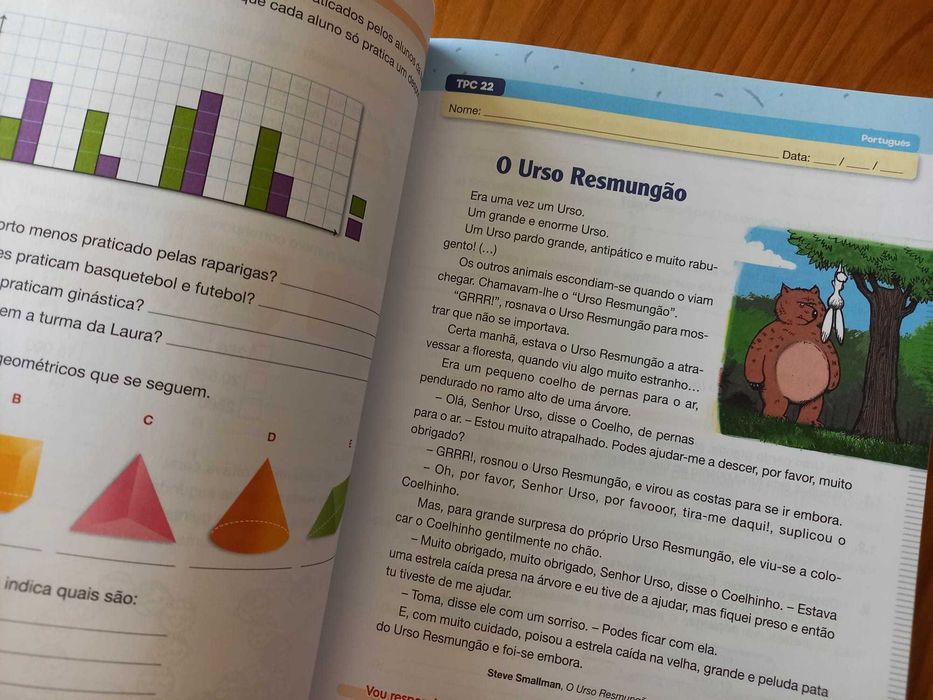 (NOVO, PORTES GRÁTIS) Já Fizeste os TPC? 3: Ficas Rápidas Com Soluções