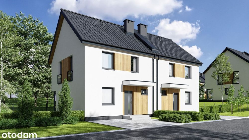 Nowoczesne domy z ogrodem – Mietniów, blisko Krakowa