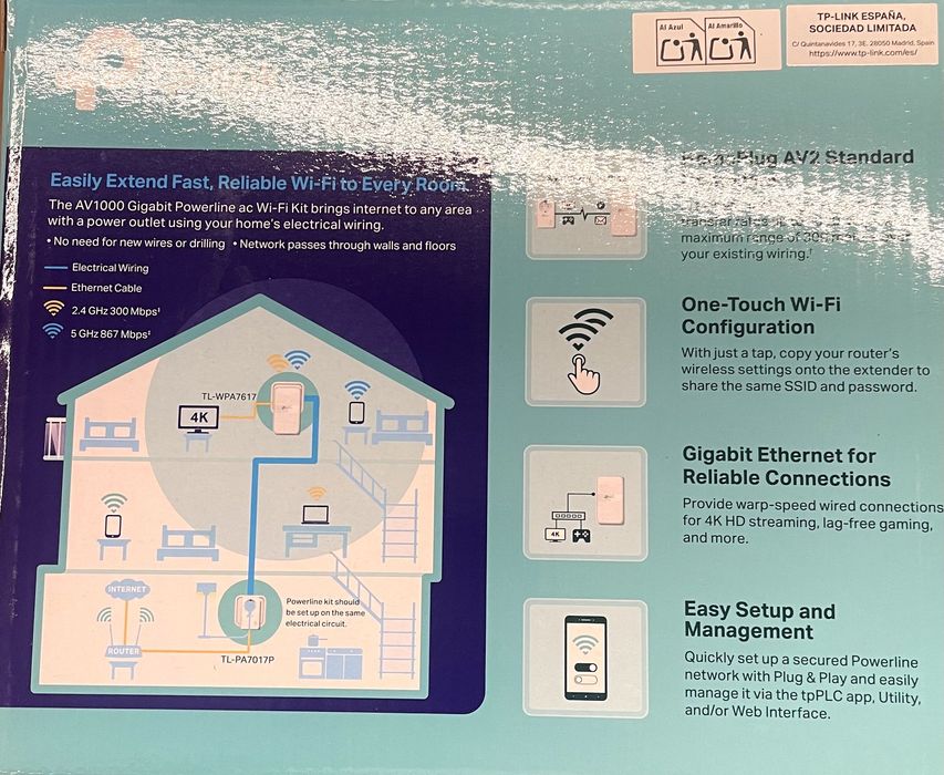 Powerline Wi-Fi Extender